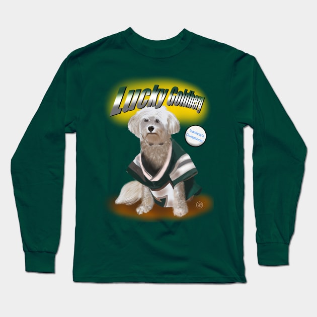 Lucky Goldberg Long Sleeve T-Shirt by Popoffthepage